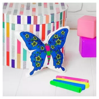 Игрушка-раскраска «Бабочка» (Без маркеров) в пакете