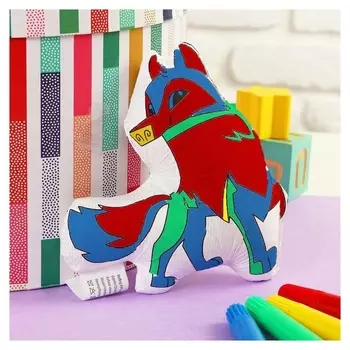 Игрушка-раскраска «Собачка»(Без маркеров) в пакете