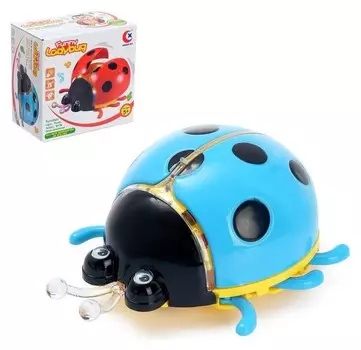 Игрушка развивающая Божья коровка с открывающимися крыльями