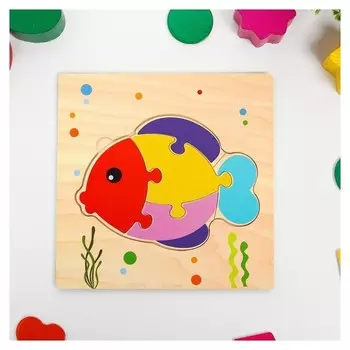 Игрушка развивающая пазл Рыбка