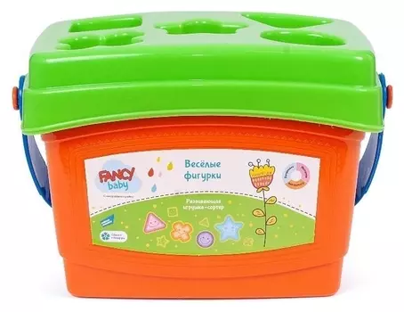 Игрушка развивающая - сортер весёлые фигурки арт.s01v