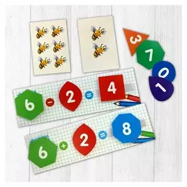 Игрушка развивающая Веселые липучки Изучаем цифры