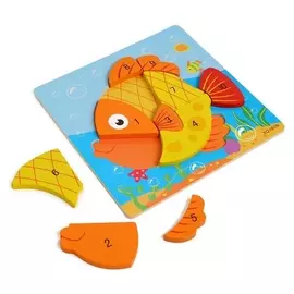 Игрушка развивающая «Животные» 0,7х22х22 см, виды