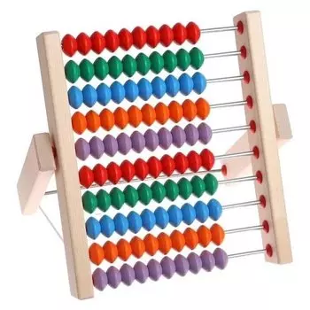 Игрушка «Счёты» деревянные (Вертикальные)