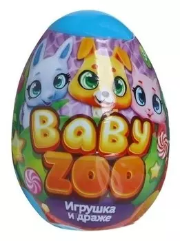 Игрушка-сюрприз со сладостями Котик Baby ZOO