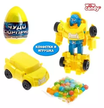 Игрушка в яйце «Чудо-сюрприз: трансформеры»
