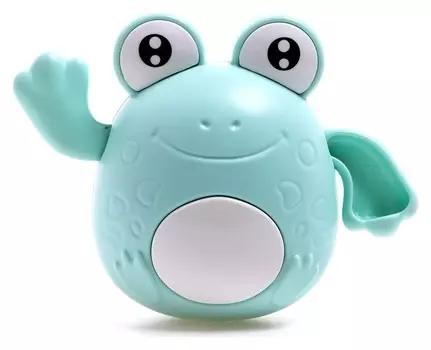 Игрушка заводная «Лягушка», водоплавающяя