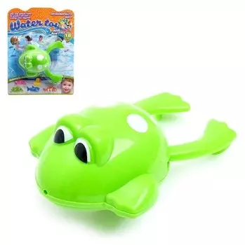 Игрушка заводная водоплавающая "Лягушонок"