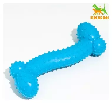 Игрушка жевательная "Любимое лакомство", Tpr, 11 х 4 см, голубая