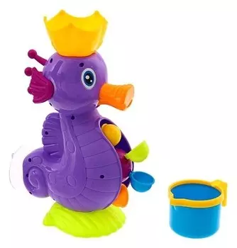 Игрушки для купания «Мельница. морской конёк», на присоске