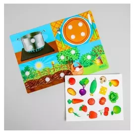 Игры на липучках Готовим по рецептам