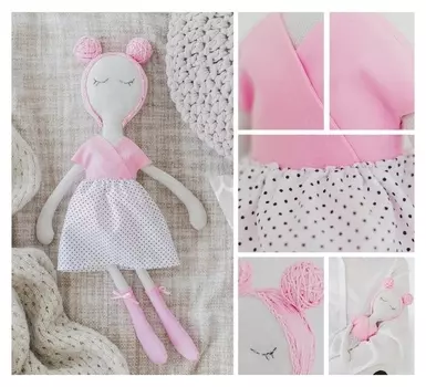 Интерьерная кукла «Хару», набор для шитья, 18 × 22.5 × 2 см