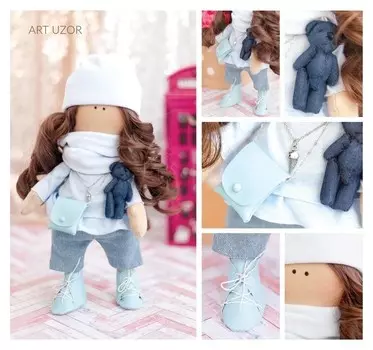 Интерьерная кукла «Кэтти», набор для шитья, 18 × 22 × 3,6 см