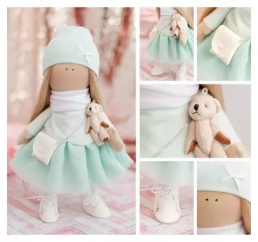 Интерьерная кукла «Кристи», набор для шитья, 18 × 22 × 3.6 см