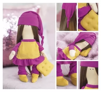 Интерьерная кукла «Сьюзен», набор для шитья, 18 × 22.5 × 2 см