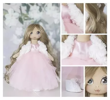 Интерьерная кукла «Шанталь», набор для шитья, 18 × 22.5 × 3 см