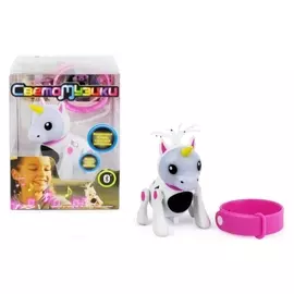 Интерактивный единорог со светом и звуком Светомузики