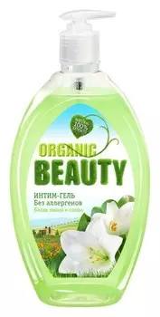 Интим-гель Белая лилия и олива