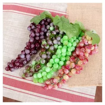 Искусственный виноград, 85 ягод, матовый