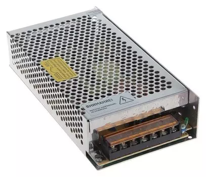 Источник питания Luazon 12V DC, 15a, 180w, Ip20, разъём под винт, 110-220v AC