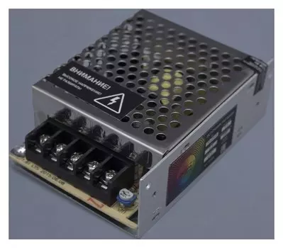Источник питания Luazon 12V DC, 5A, 60w, Ip20, разъём под винт, 110-220v AC