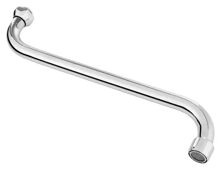 Излив для смесителя Accoona A7130s, изогнутый, 30 см