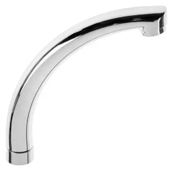 Излив для смесителя Zein "Утка", 23 см, нерж.сталь, аэратор пластик