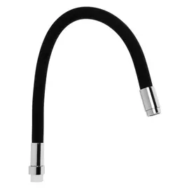 Излив силиконовый Accoona A470f-6, черный