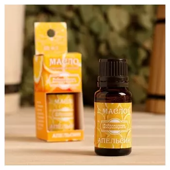 Эфирное масло "Апельсин"в коробке с подвесом 15 мл"добропаровъ"