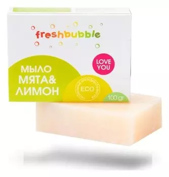 Экологичное универсальное мыло Мята и Лимон