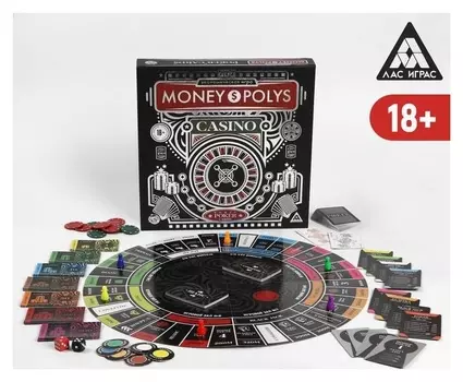 Экономическая игра «Money Polys. Casino», 18+