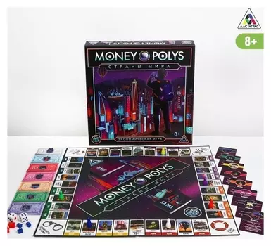 Экономическая игра «Money Polys. страны мира», 8+