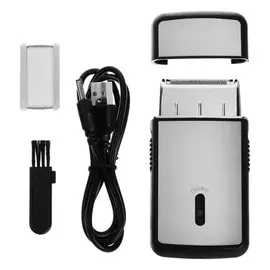 Электробритва Luazon Lbr-13, 3 Вт, сеточная, 1 головка, сухое бритье, от АКБ