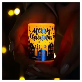 Электронная свеча Merry Christmas, 4.5 х 6.4 см