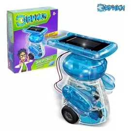 Электронный конструктор Энергобот работает от солнечной батареи