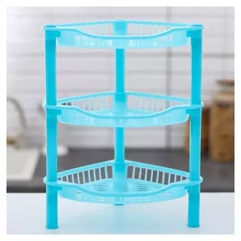 Этажерка настольная угловая 3-х секционная