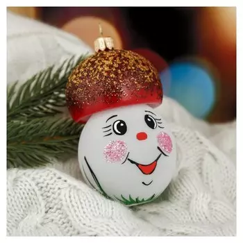 Ёлочная игрушка "Гриб-боровик"