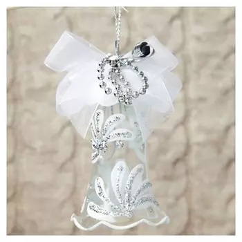 Ёлочная игрушка "Хрустальный колокольчик"