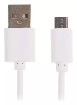 Кабель Cablexpert, Micro USB - Usb, 1 А, 1 м, белый