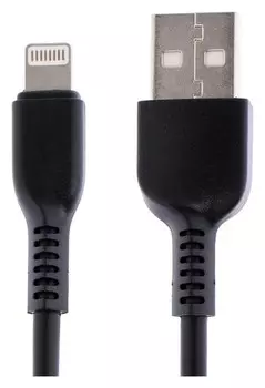 Кабель Hoco X20, Lightning - Usb, 2 А, 2 м, PVC оплетка, черный