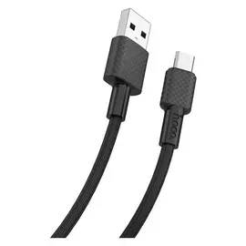 Кабель Hoco X29, USB - Micro-usb, 2А, 1 м, пвх, чёрный