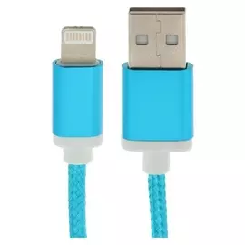 Кабель Oxion Dcc025, USB - Lightning, 1.5 м, синий