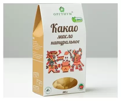 Какао масло натуральное, 100 г