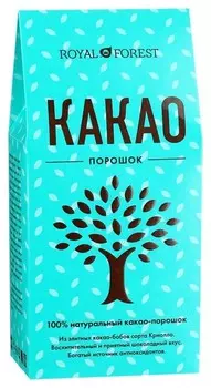 Какао порошок натуральный Royal Forest (Вес 100 г)
