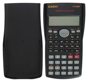 Калькулятор инженерный 10-разрядный Caovi CV-82MS двухстрочный