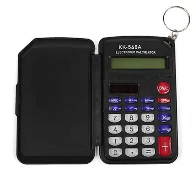 Калькулятор карманный, 8-разрядный, KD-568А, двойное питание