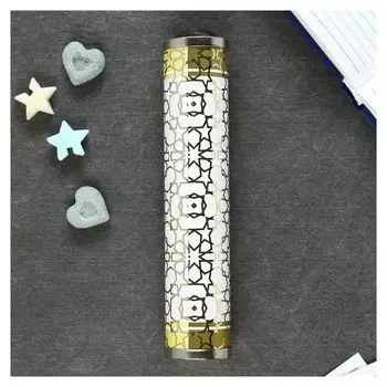 Калейдоскоп сувенирный "Преломление света" тиснение 19х4х4 см