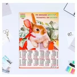 Календарь листовой А3 "Символ года 2023 - 21"