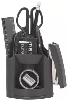 Канцелярский набор Минидеск вращающаяся конструкция