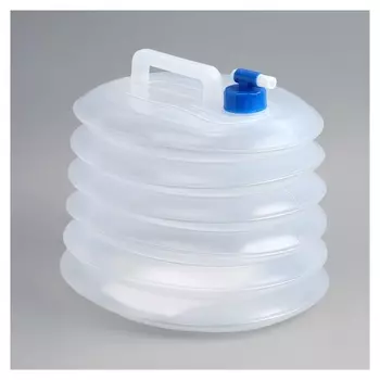 Канистра складная-гармошка, походная "Следопыт" материал пвд, 15 л